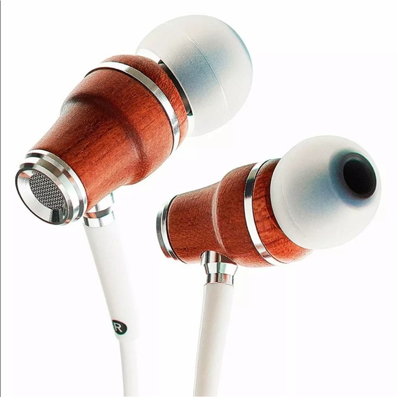 NWT Symphonized NRG X Premium Real Wood Earbuds,Noise Isolating Wired Headphones - Picture 2 of 3